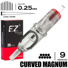 9 CMLT/0.25 - Curved Magnum Bugpin Long Taper "Ez Revolution"