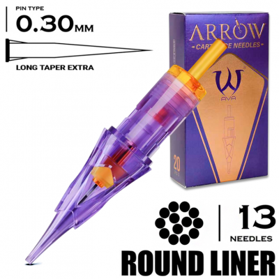 13 RLLT/0.30 - Round Liner Long Taper Extra - AVA Arrow