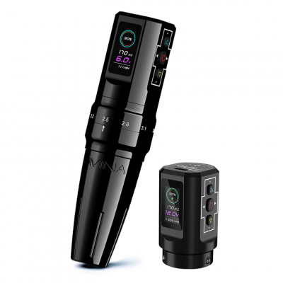Беспроводная тату машинка EZ P3 Pro Lumina 6 Strokes X 2 Power Black