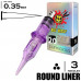 3RL/0,35 MM - ROUND LINER (BIG-WASP PRESTIGE PURPLE)