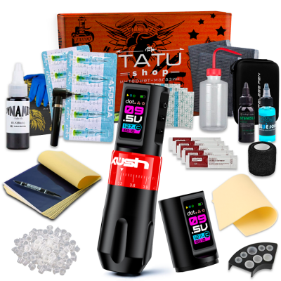 Тату набор Tattoo Kit - KUSH 2 Power (Red)