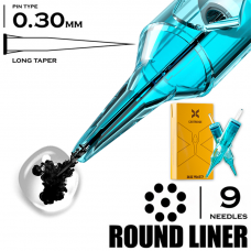 9 RLLT/0.30 - Round Liner Long Taper - BIG WASP X