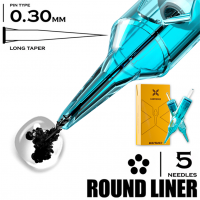 5 RLLT/0.30 - Round Liner Long Taper - BIG WASP X