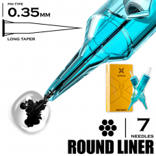 7 RLLT/0.35 - Round Liner Long Taper - BIG WASP X