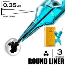 3 RLLT/0.35 - Round Liner Long Taper - BIG WASP X