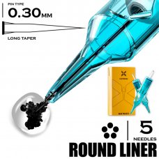 5 RLLT/0.30 - Round Liner Long Taper - BIG WASP X