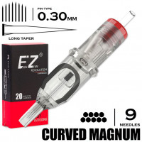 9 CMLT/0.30 - Curved Magnum Bugpin Long Taper "Ez Revolution"