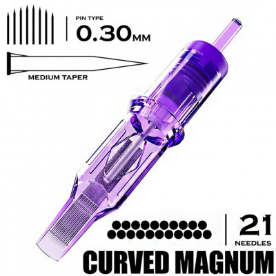 21 CMMT/0.30 - CURVED MAGNUM MEDIUM TAPER "MAST PRO"