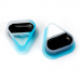 Колпачки силиконовые AVA SKULLDNA Triangle Silicone Ink Cup 2in1 Light Blue (80 шт.)
