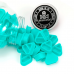 Колпачки силиконовые AVA SKULLDNA Triangle Silicone Ink Cup 2in1 Turquoise (80 шт.)