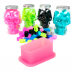Колпачки силиконовые AVA SKULLDNA Big Magnum Silicone Ink Cup Pink (80 шт.)