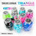 Колпачки силиконовые AVA SKULLDNA Triangle Silicone Ink Cup 2in1 Mix (80 шт.)