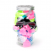 Колпачки силиконовые AVA SKULLDNA Triangle Silicone Ink Cup 2in1 Mix (80 шт.)