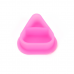 Колпачки силиконовые AVA SKULLDNA Triangle Silicone Ink Cup 2in1 Pink (80 шт.)