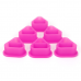 Колпачки силиконовые AVA SKULLDNA Triangle Silicone Ink Cup 2in1 Purple (80 шт.)