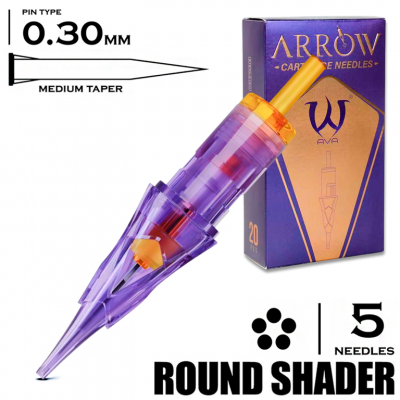 5 RSMT/0.30 - Round Shader Medium Taper - AVA Arrow