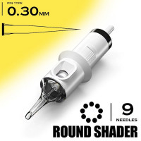 9RS/0,30 MM - ROUND SHADER "QUELLE"