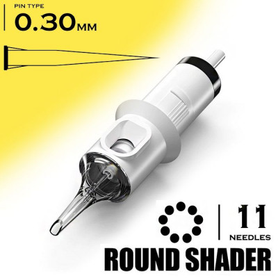 11RS/0,30 MM - ROUND SHADER "QUELLE"