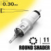 11RS/0,30 MM - ROUND SHADER "QUELLE"