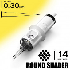 14RS/0,30 MM - ROUND SHADER "QUELLE"