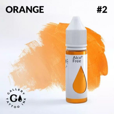 Orange GALLERY Tattoo Ink, 10 мл