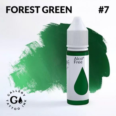 Forest Green GALLERY Tattoo Ink, 10 мл