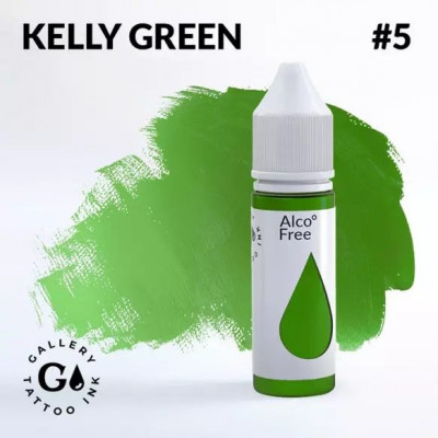 Kelly Green GALLERY Tattoo Ink, 10 мл