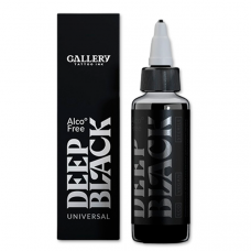 DEEP BLACK GALLERY TATTOO INK, 100мл