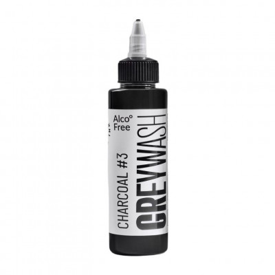 GREYWASH CHARCOAL #3 GALLERY TATTOO INK, 200мл