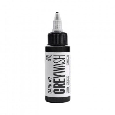 GREYWASH DARK #7 GALLERY TATTOO INK, 50мл
