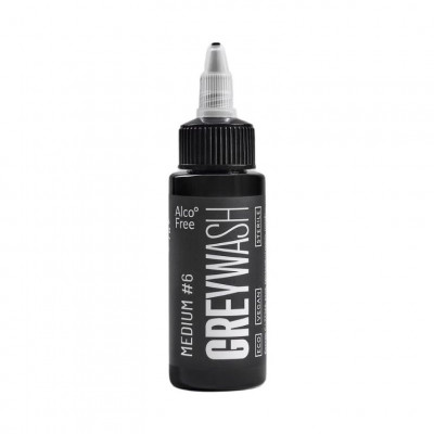 GREYWASH MEDIUM #6 GALLERY TATTOO INK, 50мл