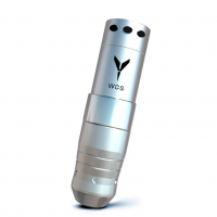 Беспроводная тату машинка WOS E80 Pro Stroke 3.0-5.0mm Silver (держатель 33мм)