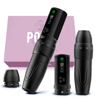Беспроводная тату машинка EZ Popu Diva PMU 6 Stroke X 2 Power Shadow