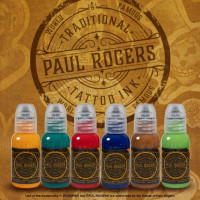 Paul Rogers Ink Set - "World Famous" (США 6 шт по 1 OZ - 30 мл)