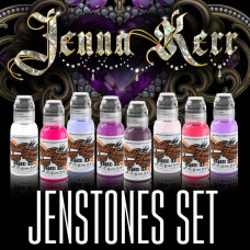 JENNA KERR'S JENSTONES COLOR SET - "World Famous" (США 8 шт по 1 OZ - 30 мл)