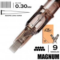 9 MGLT/0.30 - Magnum Bugpin Long Taper "EZ FILTER"