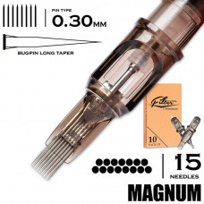 15 MGLT/0.30 - Magnum Bugpin Long Taper "EZ FILTER"