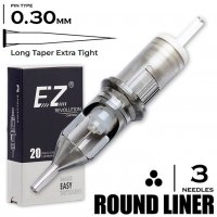 3 RLT/0.30 - Round Liner Extra Long Taper Tight "Ez Revolution"