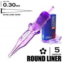5 RLT/0.30 - Round Liner Extra Long Taper "MAST PRO" 5 RLT/0.30 - Round Liner Extra Long Taper "MAST PRO"