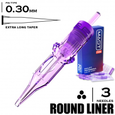 3 RLT/0.30 - Round Liner Extra Long Taper "MAST PRO" 3 RLT/0.30 - Round Liner Extra Long Taper "MAST PRO"