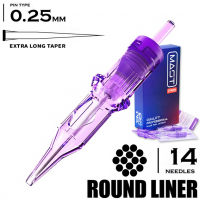 14 RLT/0.25 - Round Liner Extra Long Taper "MAST PRO" 14 RLT/0.25 - Round Liner Extra Long Taper "MAST PRO"