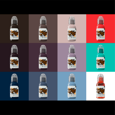 Chris Rigoni Shapes and Shadows Set - "World Famous" (США 12 шт по 1 OZ - 30 мл)