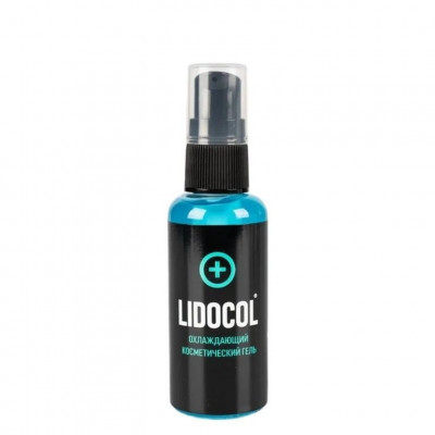 Охлаждающий гель вторичный Lidocol Blue Gel Anesthetic, 30мл