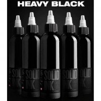 HEAVY BLACK - ПЛОТНЫЙ ЧЕРНЫЙ "SOLID INK" (США 2 OZ - 60 МЛ.)
