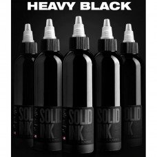 HEAVY BLACK - ПЛОТНЫЙ ЧЕРНЫЙ "SOLID INK" (США 1 OZ - 30 МЛ.)