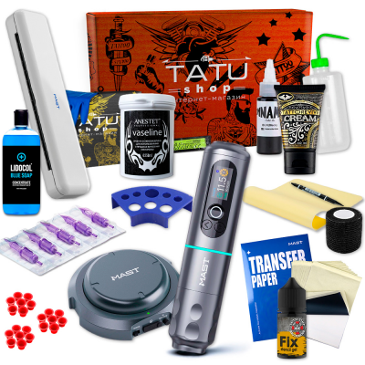Тату набор Tattoo MAST Archer 2 Max Grey