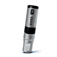 Беспроводная роторная тату машинка - BRONC Wireless Pen V8 silver