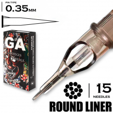 15 RL/0.35 - Round Liner "GA NEEDLE"