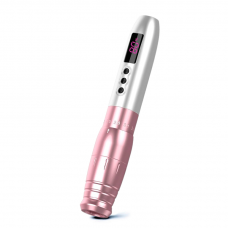 Беспроводная машинка для татуажа EZ LOLA AIR Pro PMU Wireless 6 Strokes Pink