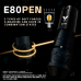 Беспроводная тату машинка WOS E80 Pro Stroke 3.0-5.0mm Black (держатель 38мм)